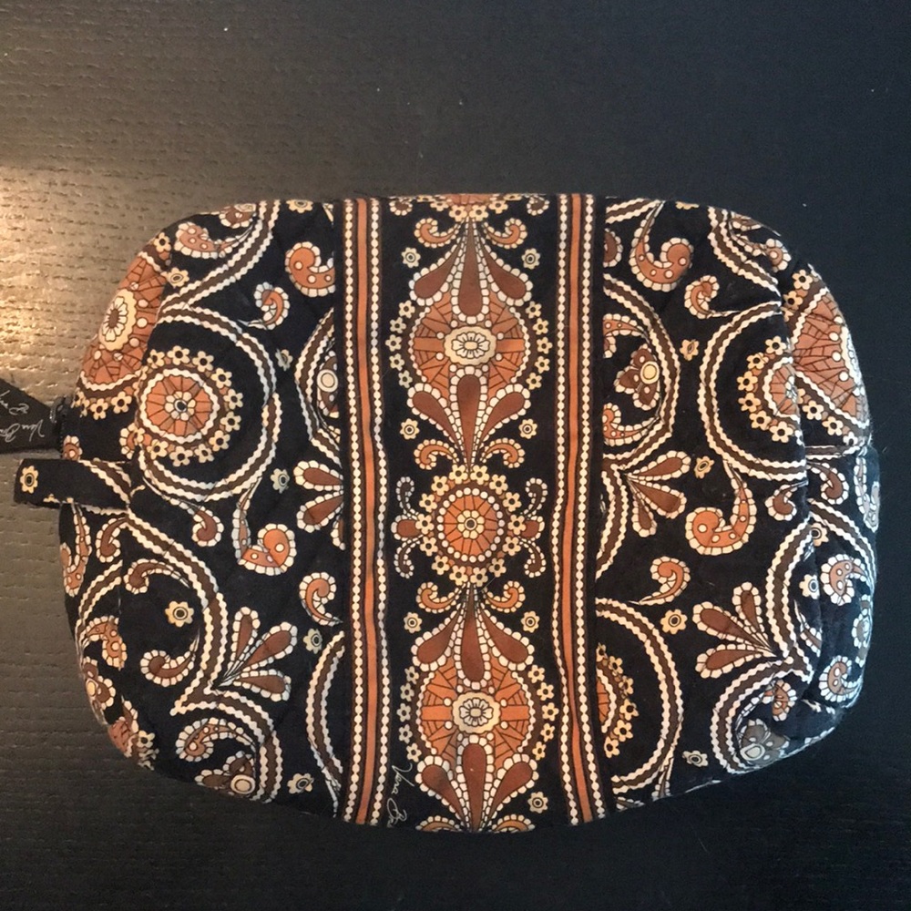 Lined toiletries case